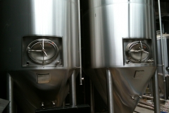 Wylam Brewing floor. - Vessels designed, supplied and installed by Gravity Systems www.gravity-systems.co.uk